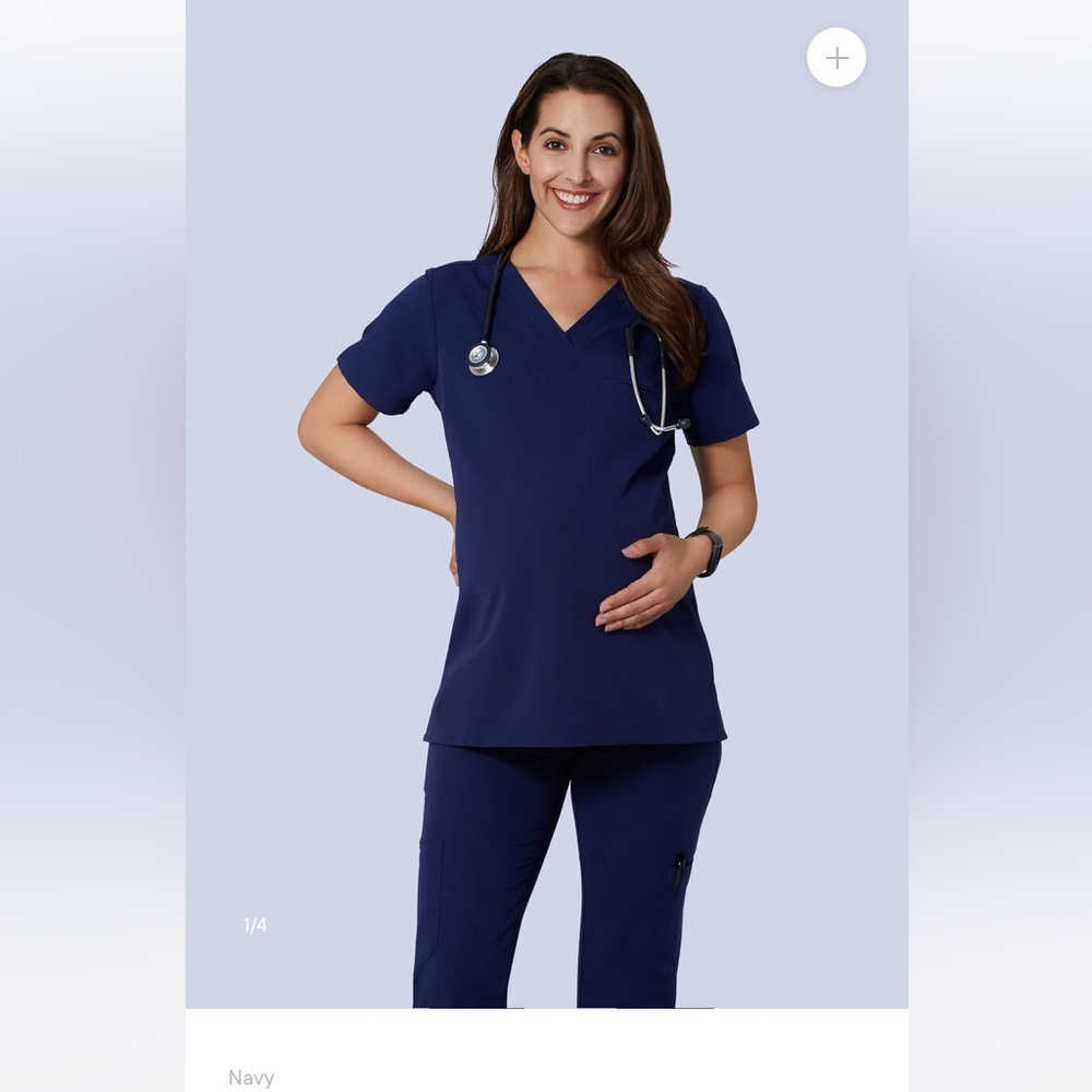 Maternity Scrub Top